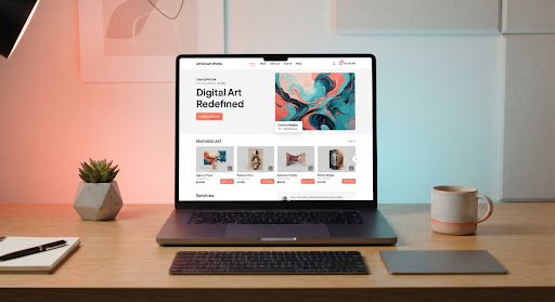 Art Dream Works Flagship E-Commerce UI Design